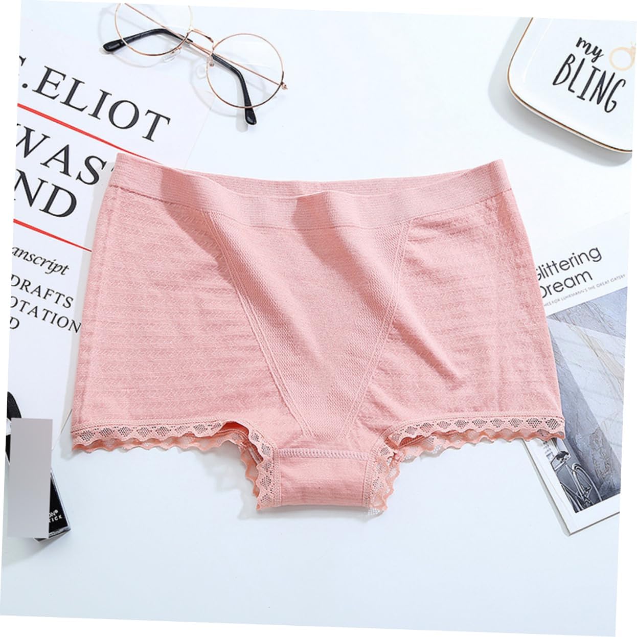 Briefs for Woman Panties Ladies Cotton Underwear Floral Underwear Undies for Women Maternity Cotton