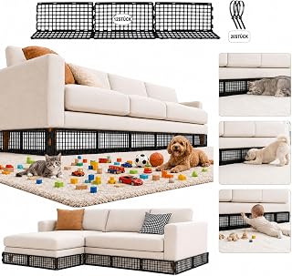 12 Stück Spielzeugblocker Couch,Verstellbarer Spielzeugstopper unter Bett