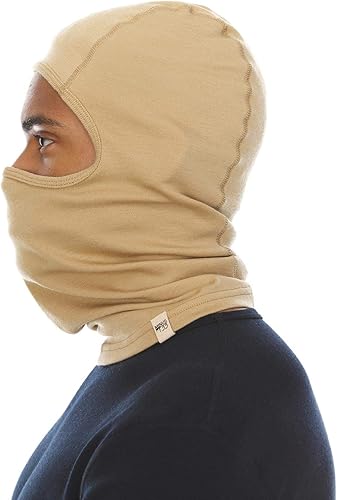 Miniatura 4 de Pasamontañas de peso medio de lana Merina, marca Minus33