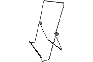 FixtureDisplays® Wire Easel for Table Top with Lip, 5-5/8" x 8-3/4", Foldable...