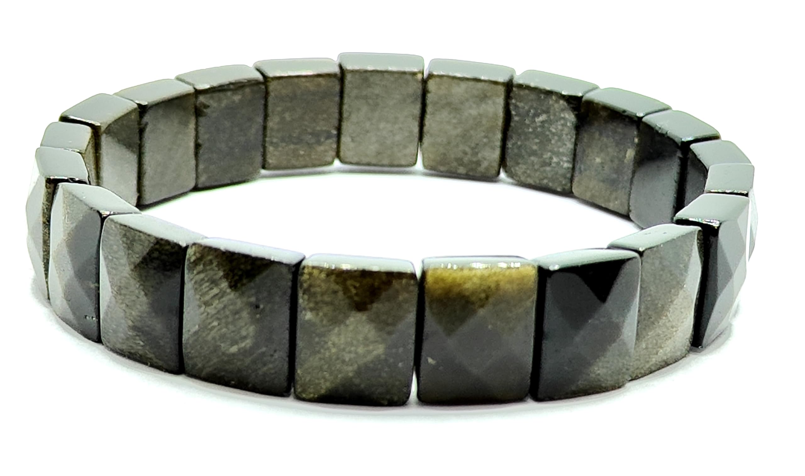 ASTROGHAR Natural Golden Obsidian Crystal Diamond Cut Bracelet (B0CRPD43PQ) Amazon Price History, Amazon Price Tracker