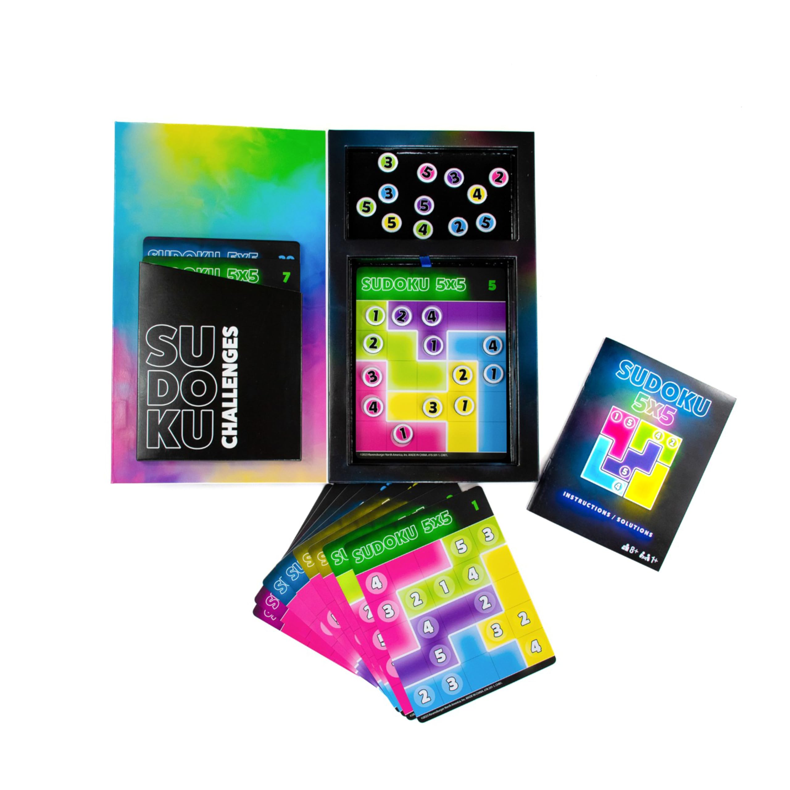 ThinkFun Sudoku 5x5 Magnetic Travel Puzzle