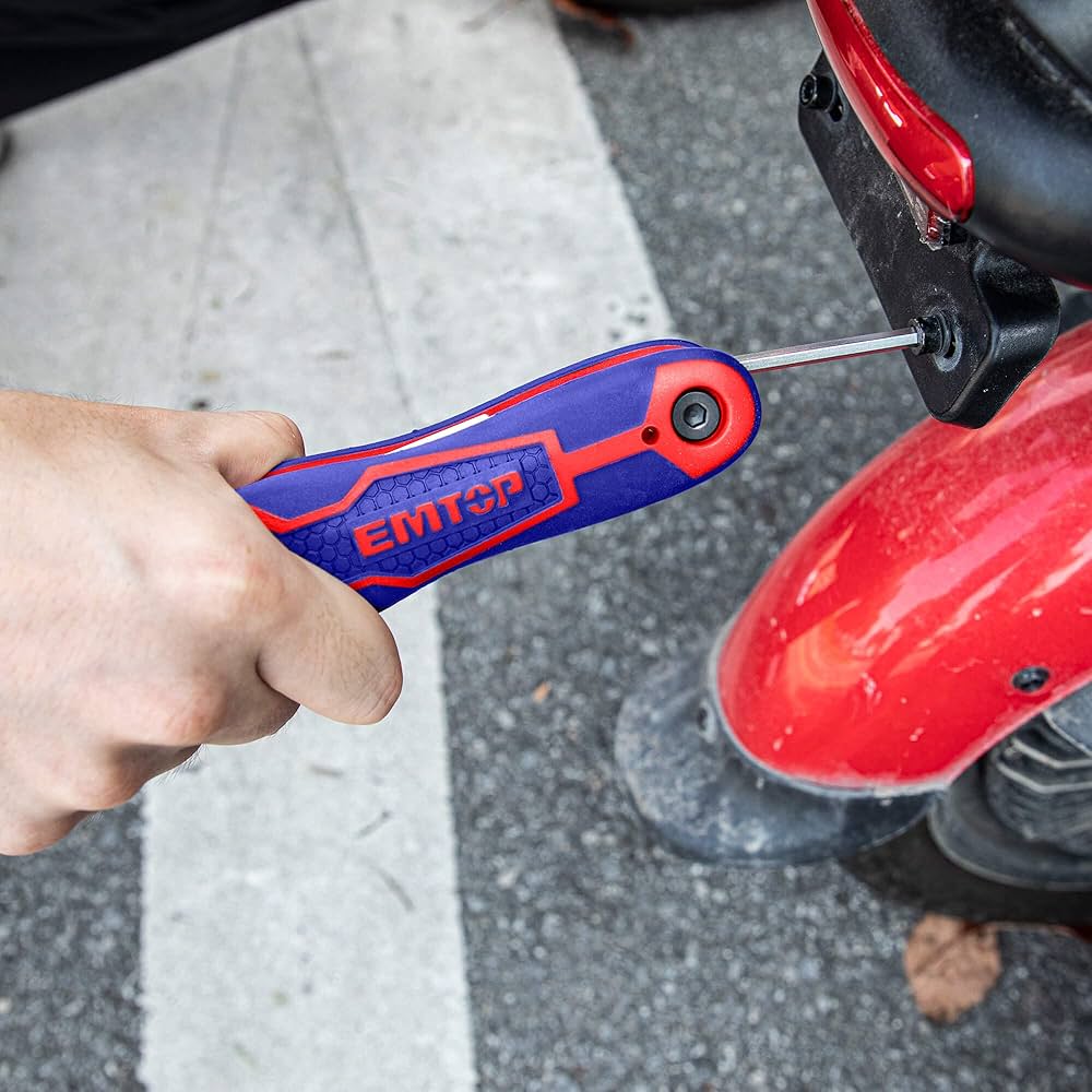 けいけいさん専用 Amazon.co.jp: EMTOP EHKY4081 Hex Wrench Set, Knife Type, Hex