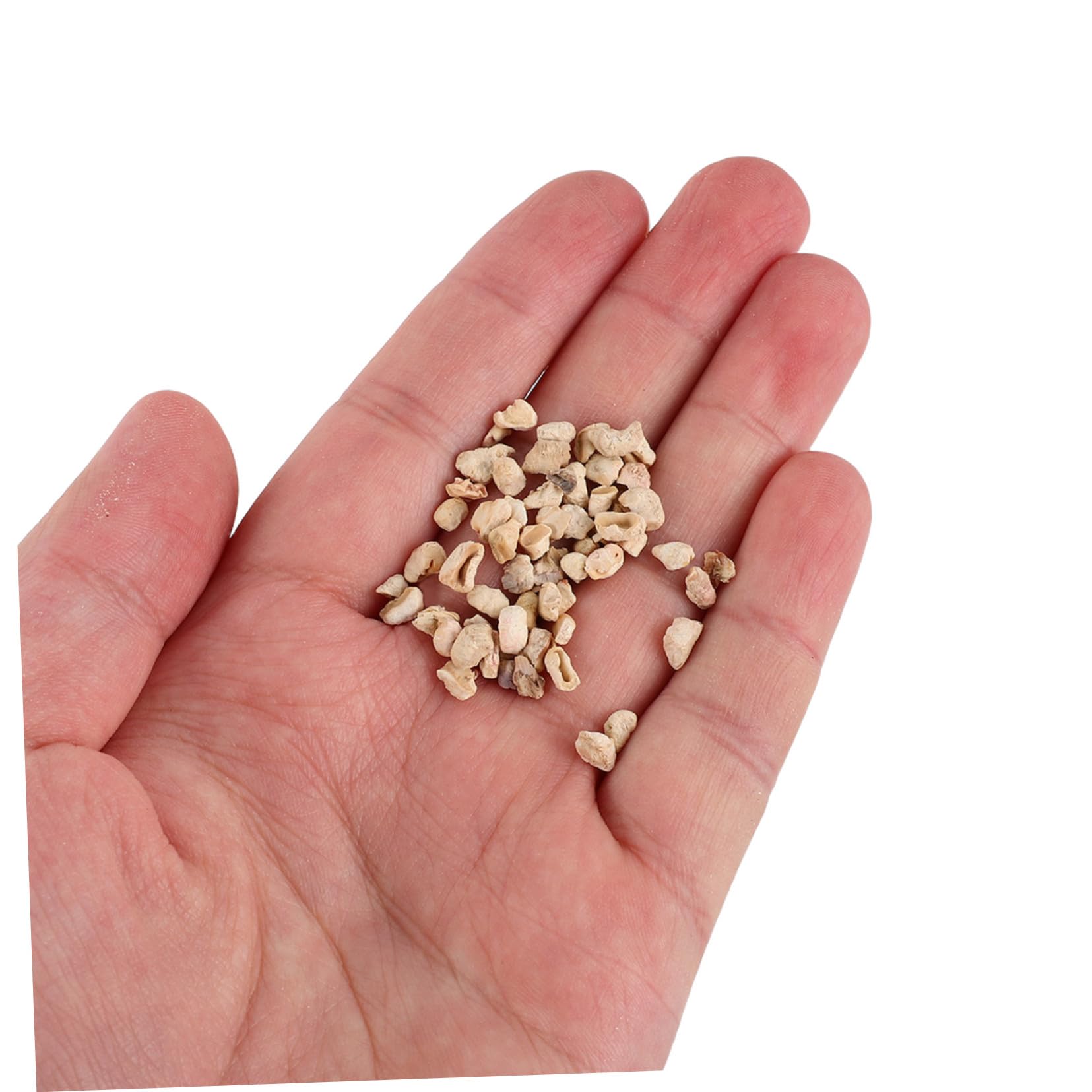 WOONEKY 1000g Lettiera in Pannocchia di Mais da Lettiera Naturale per Criceti Materiale per Nidificazione per Animali Domestici Rivestimento per Gabbia per Roditori Colore Casuale