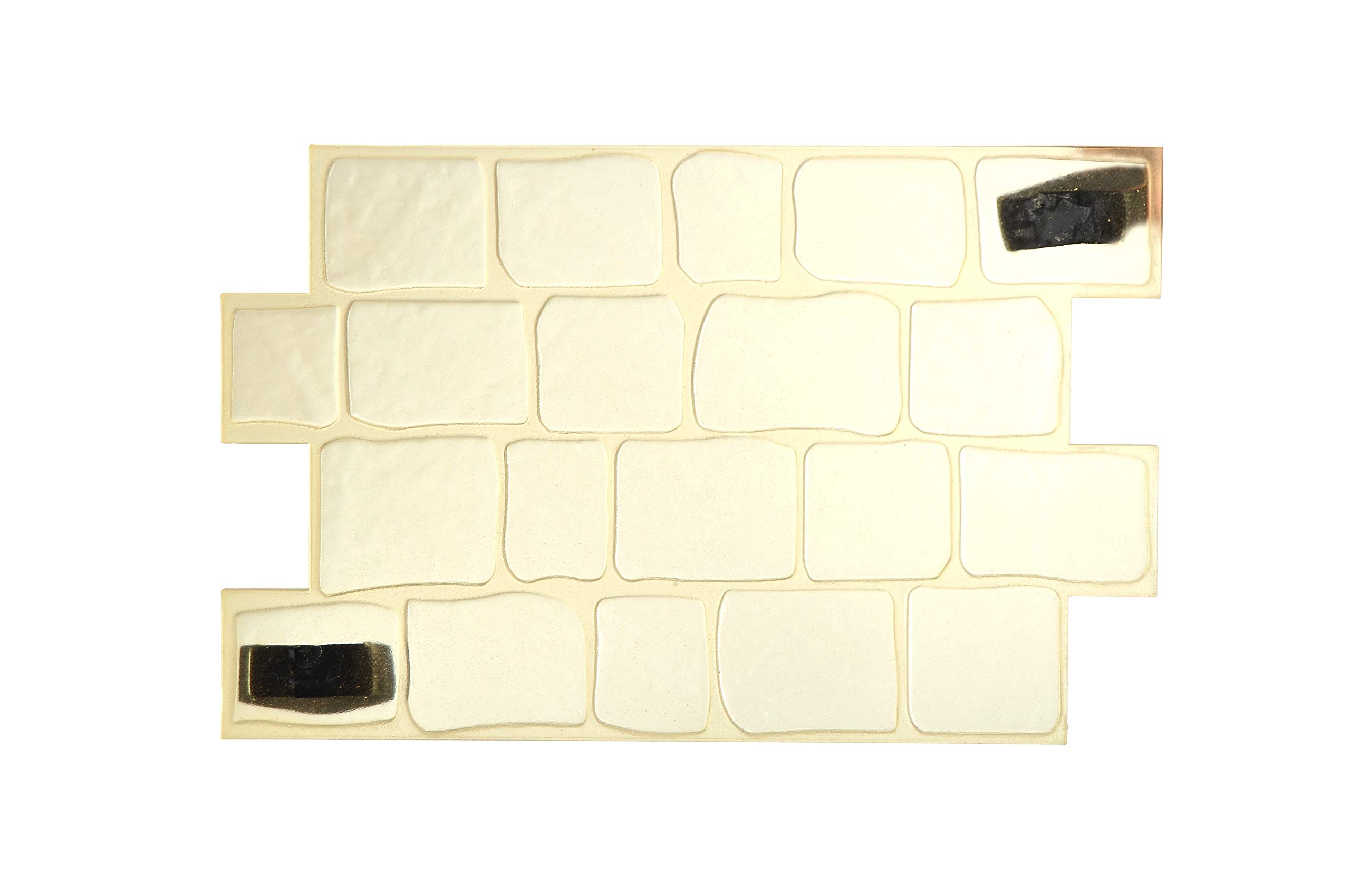 Polymat 3D Paving Stone Pattern Vertical Horizontal Decorative Imprint Mat For Concrete