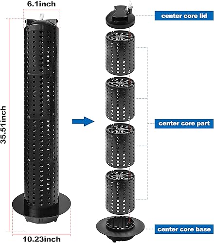 Miniatura 10 de Byenins 59053800 Reemplazo de base central para filtro de piscina limpio y transparente de 150200 pies cuadrados 150, pieza de repuesto..