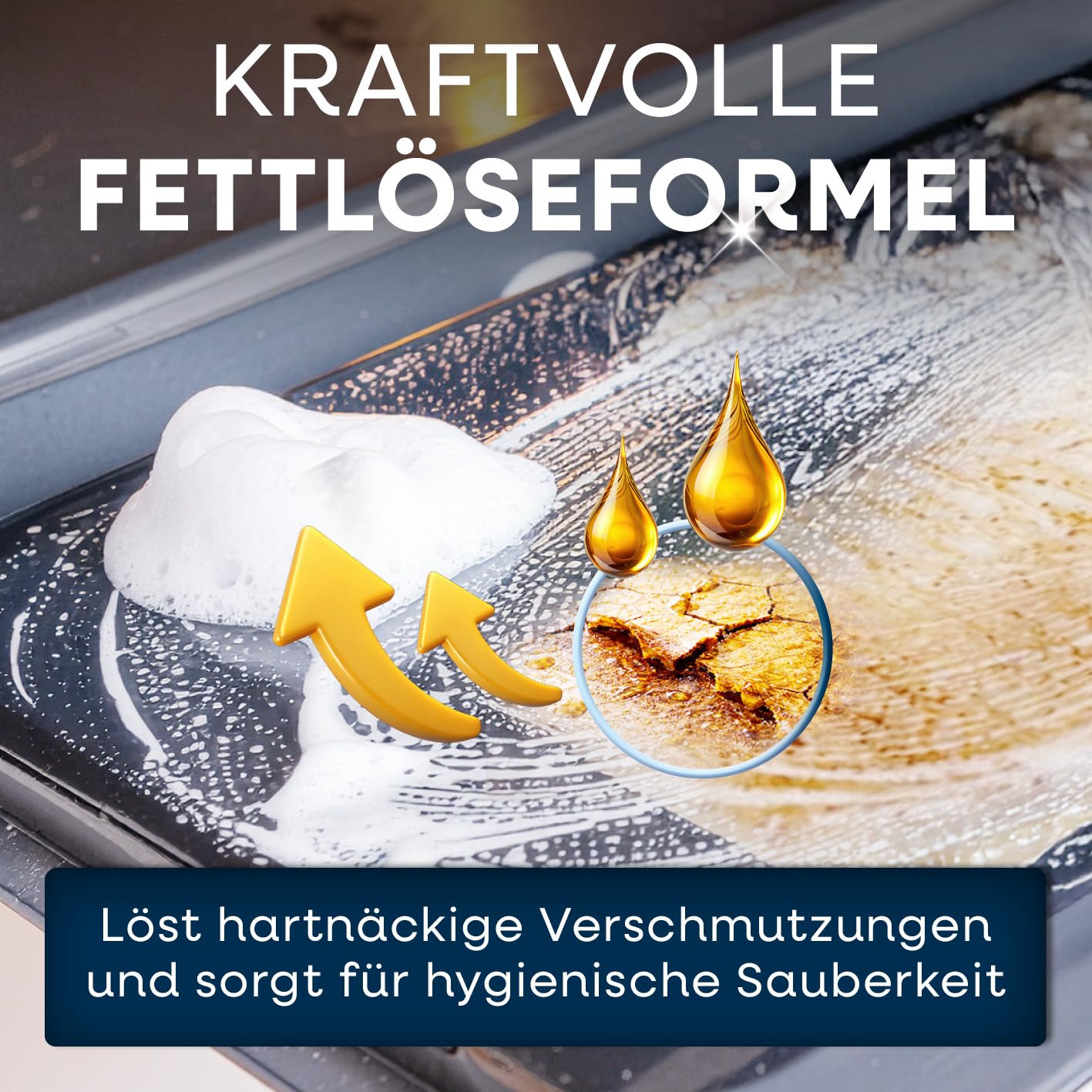 EASYmaxx Orangenreiniger Konzentrat - Badreiniger, Küchenreiniger & Allzweckreiniger in einem | 4x500ml Putzmittel inkl. 2 Sprühflaschen | Cleaner mit effektiver Allesreiniger Wirkung & Fettlösekraft