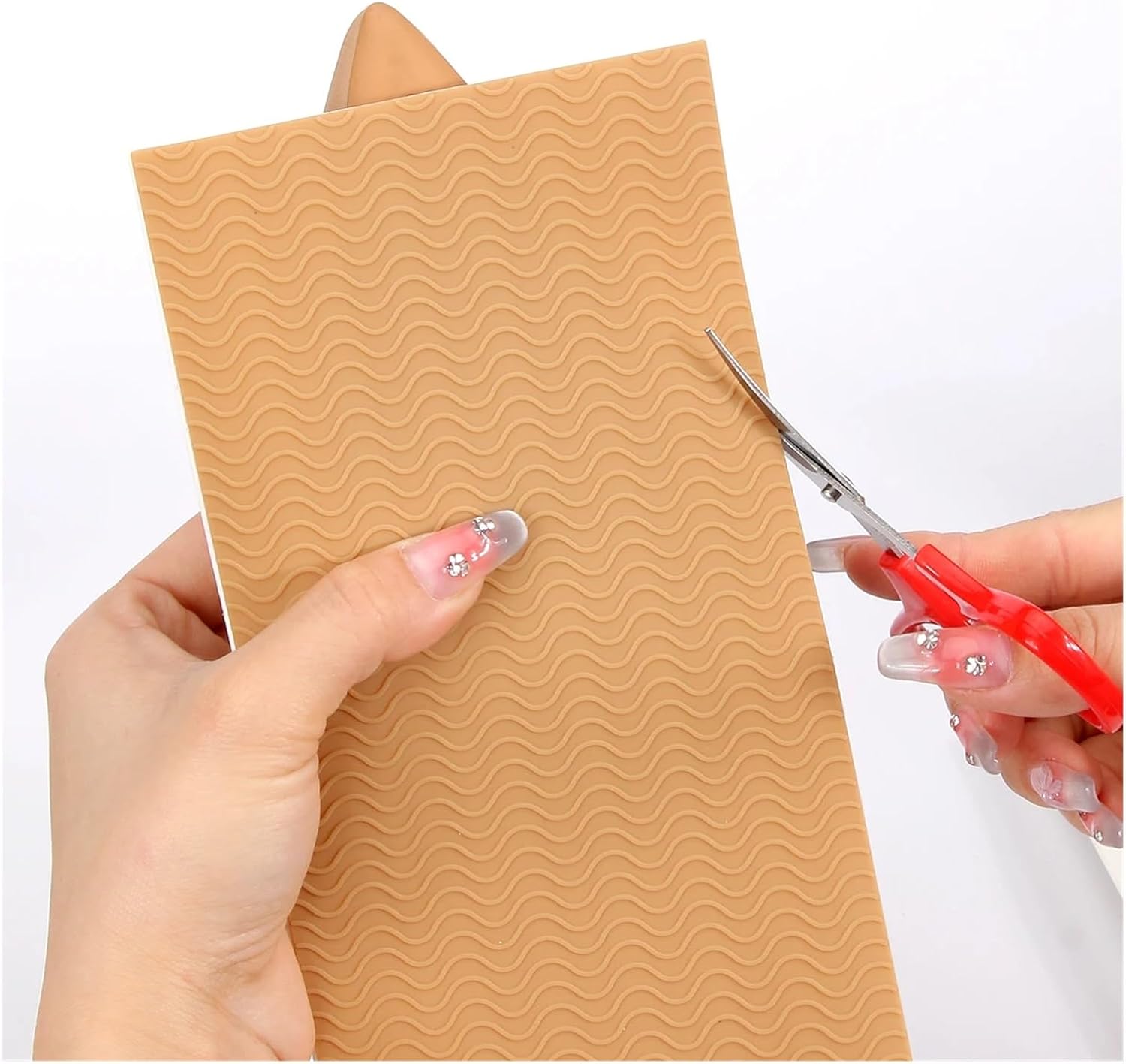 10 Pcs Anti-Slip Stickers for Shoe Soles, and Noise-reducing for High-Heeled Shoes and Sport/Leisure(No.8)