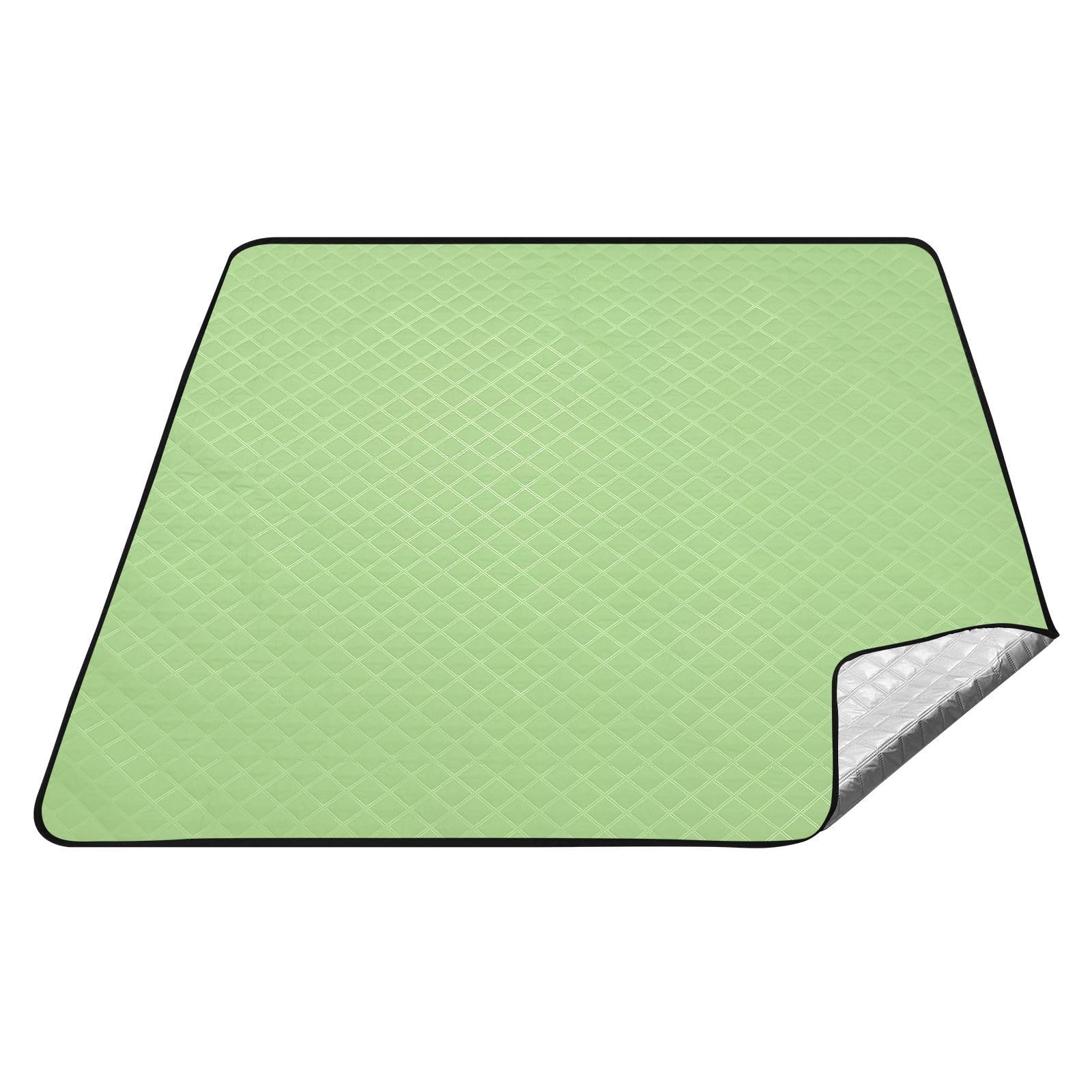 Grande couverture de pique-nique tapis extérieur imperméable motif feuilles