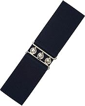 Ro Rox Retro Vintage Belt | Elastic Belt Women's Accessories | 50s Nurse Belt | Waist Belt For Women & Ladies