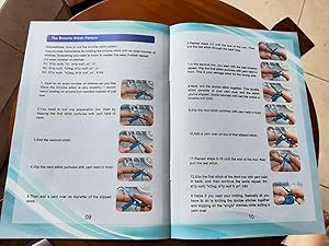 Kaaper Knitting Kit for Beginners Adults, Crochet Kit for Beginners Kids Learn to Knit Complete Starter Kit for Scarves, Hats & Gloves Knitting in Blue with Knitting Accessories (Acid Blue)