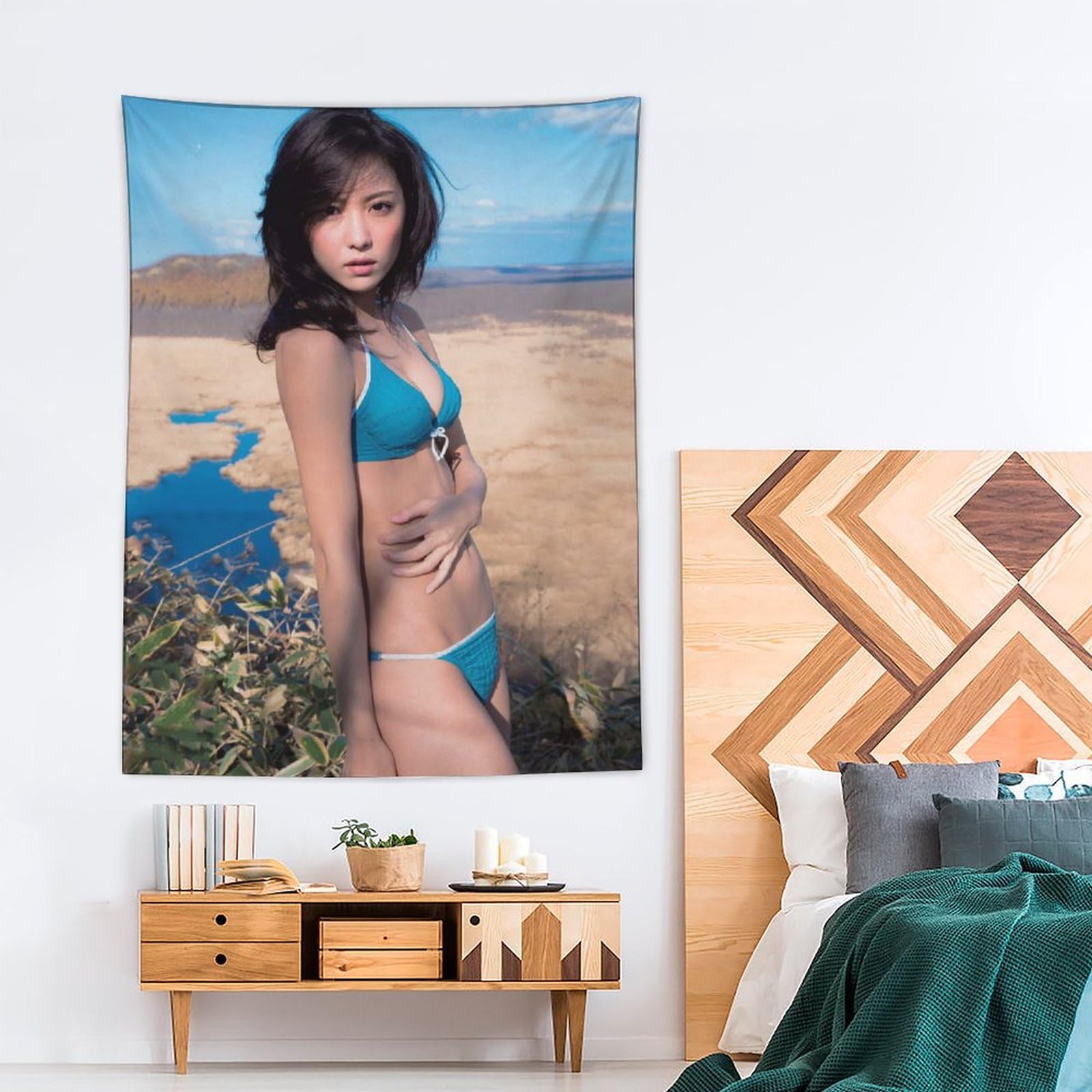 Amazon.co.jp: Yuriko Ishida Photo Bikini Swimsuit Poster Tapestry