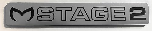 Miniatura 1 de 24Designs - Emblema adhesivo de repuesto compatible con Evil M Stage 2 para vehículos Mazda