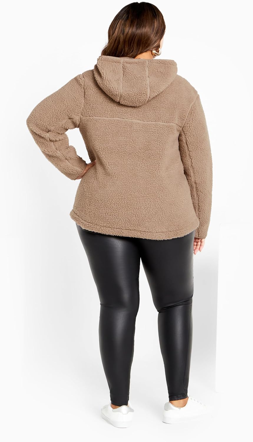 Avenue Women's Plus Size Kyla Fleece Jacket - Image 4