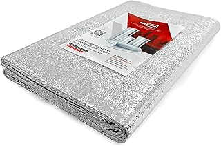 2,9mm 40×300cm Panel-Isolierung, Heizkörper Reflexionsfolie, Heizung Isolierfolie mit Schaumstoffkern, Isoliermatte für Wandisolierung Kälteschutz