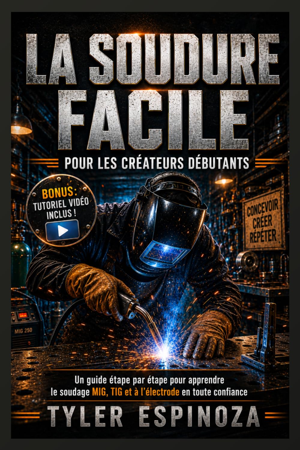 LA SOUDURE FACILE POUR LES CRÉATEURS DÉBUTANTS: Un guide étape par étape pour apprendre le soudage MIG, TIG et à l'électrode avec confiance
