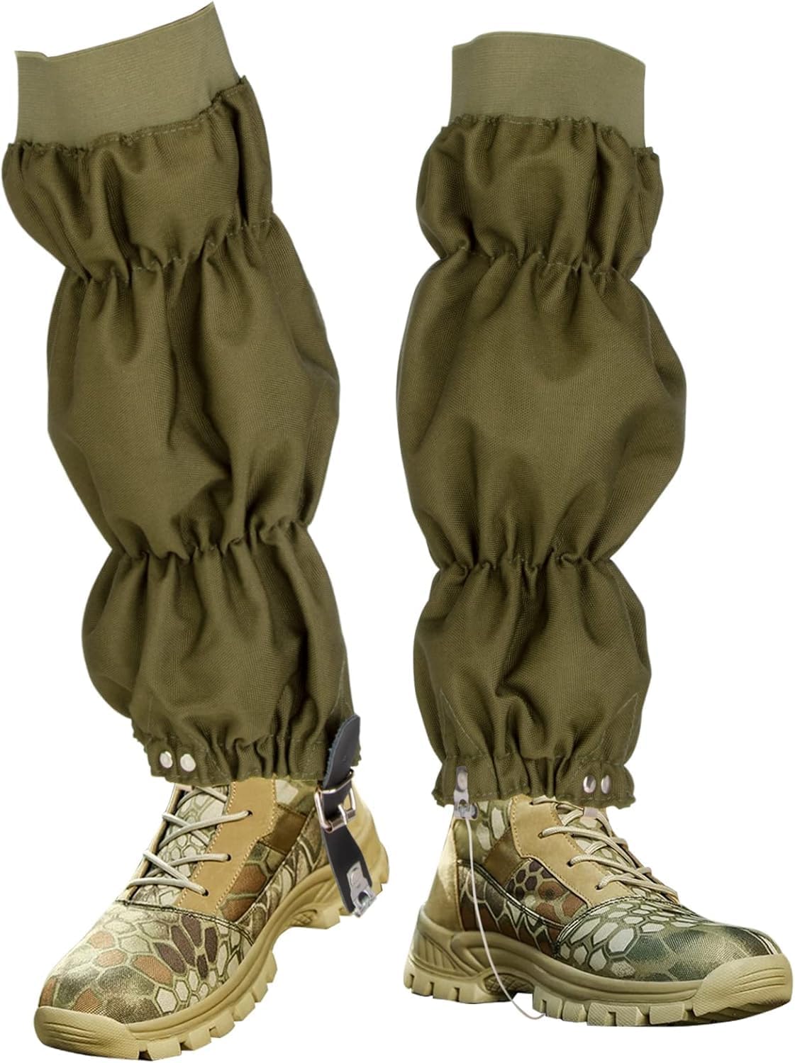 – Durable Waterproof Leg Gaiters & Boot Covers for Men and Women, Anti-Snake Oxford Snow Protection for Outdoor Hiking, Hunting, and Climbing Gear