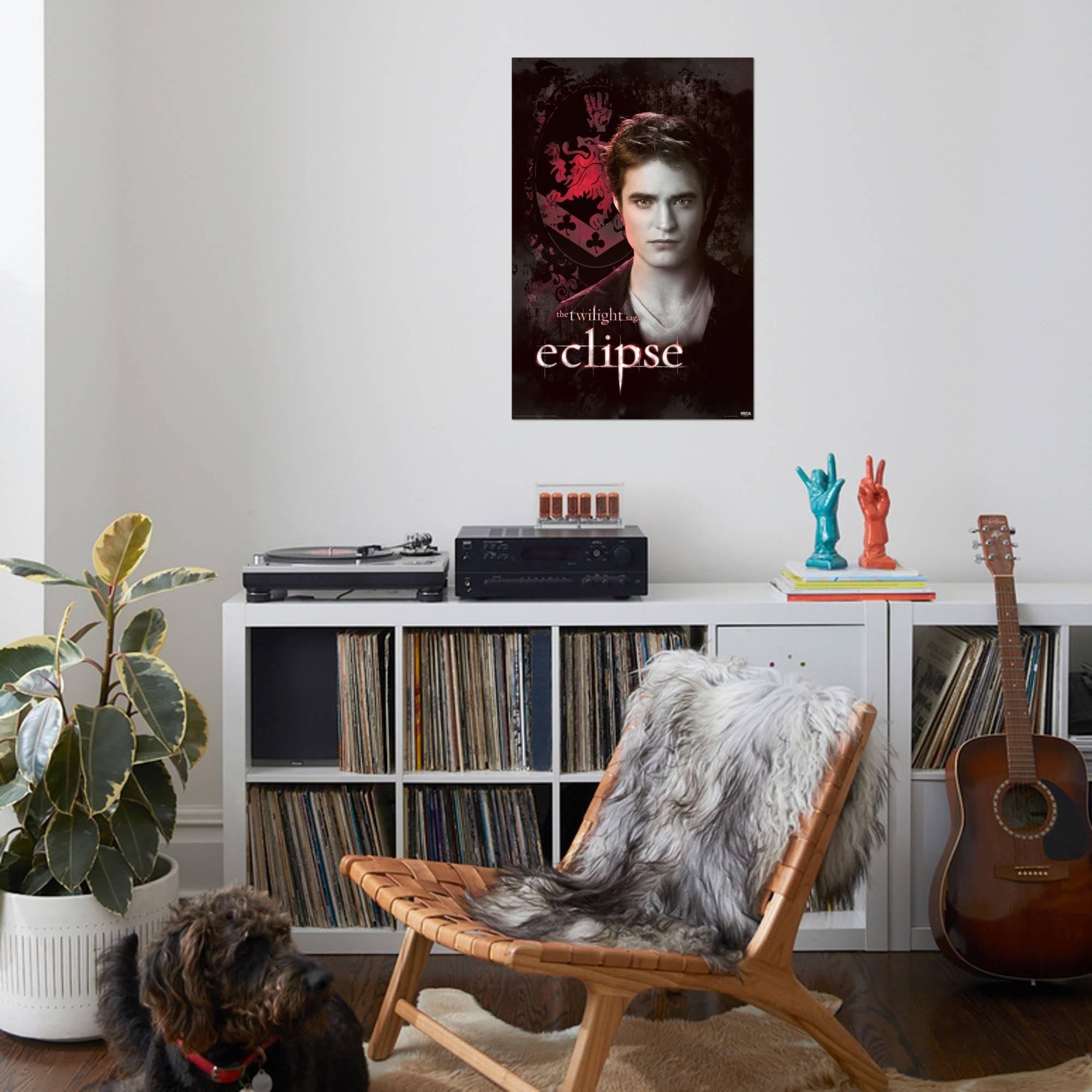 Poster Illustration Surface de la Lune