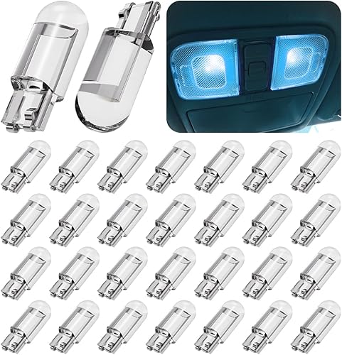 AUCELI 30 bombillas LED de 6000 K, 12 V sin errores, bombillas interiores para automĂłviles, cĂşpula de mapa, placa de matrĂcula, guantera, bombillas AUCELI 30 bombillas LED de 6000 K, 12 V sin errores, bombillas interiores para automĂłviles, cĂşpula de mapa, placa de matrĂcula, guantera, bombillas