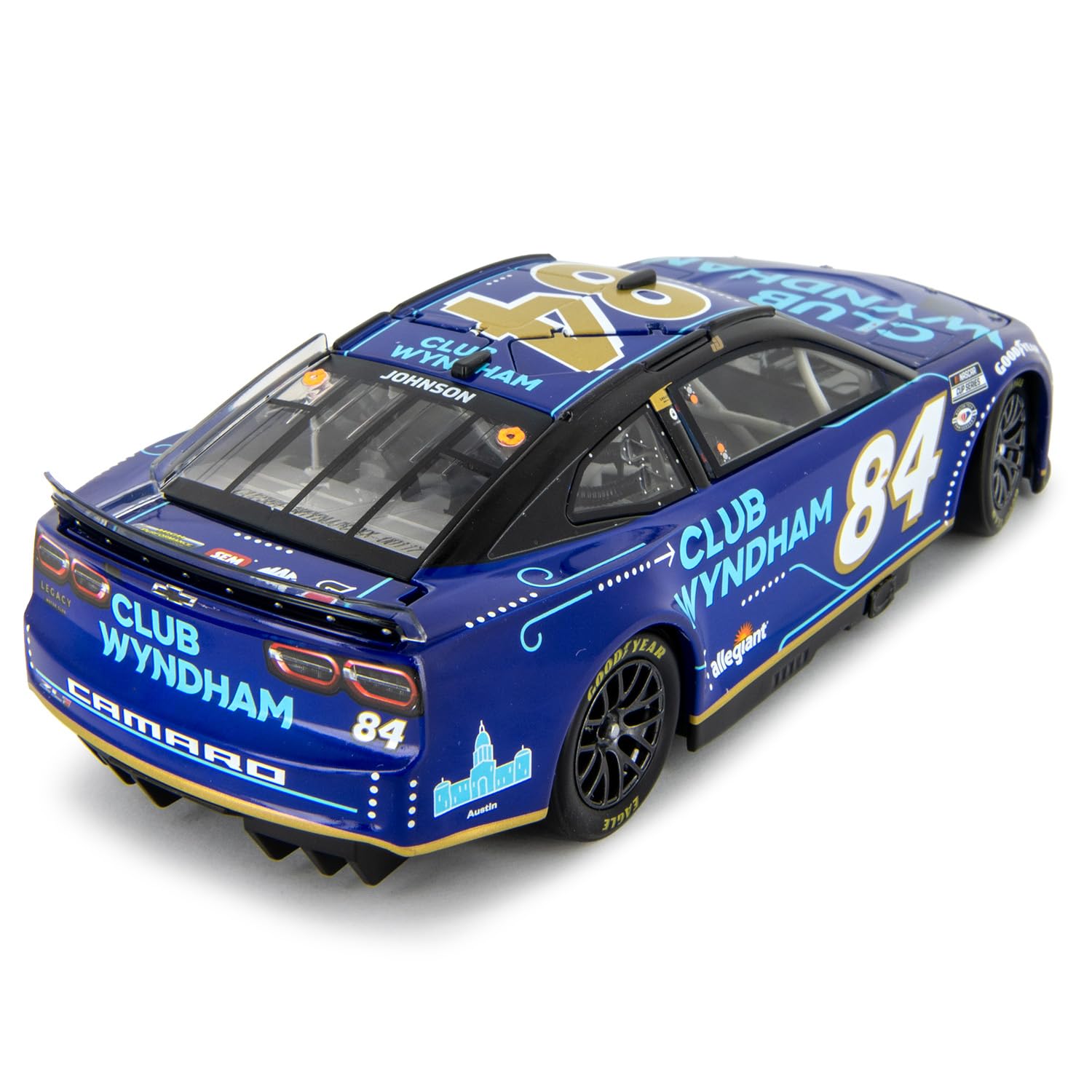 Lionel Racing Jimmie Johnson 2023 Club Wyndham Diecast Car 1:24 Scale