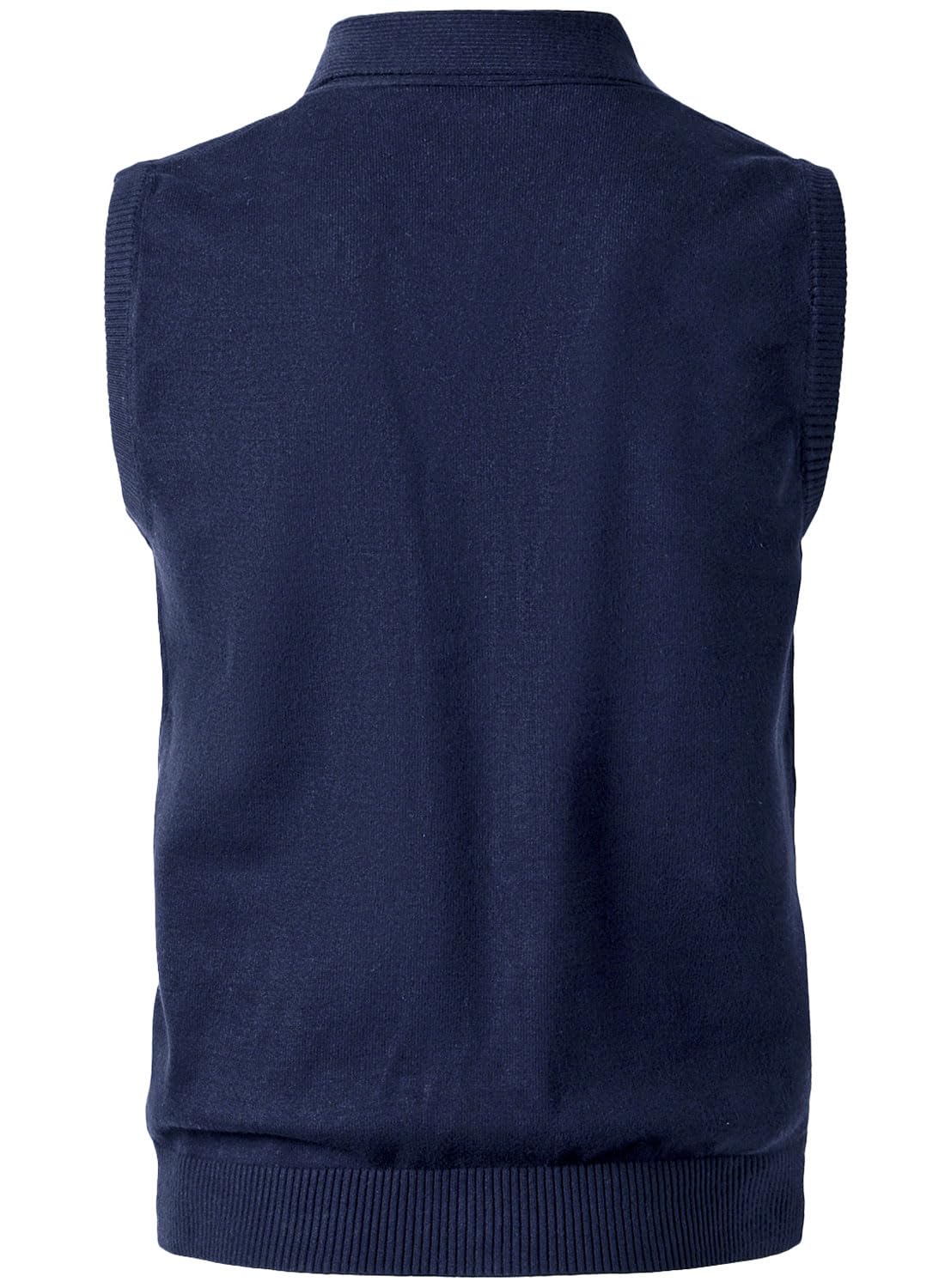 Homme Gilets en Tricot Gentleman sans Manches Cardigan Unie Col Châle Pull Gilet des Boutons