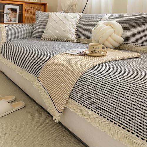 �ʋC���R�b�g�����l���\�t�@�J�o�[ - �I�[���V�[�Y���Ή��A����~�߁��h���A�􂦂�V�[�g�p�b�h�v���e�N�^�[ Black 30*50cm/11.81*19.69inLumbar pillow cover