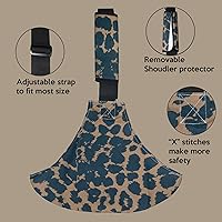 Vista 2 de Portabebés lateral de máxima comodidad para recién nacidos a niños pequeños (7 libras-44 libras) (leopardo)