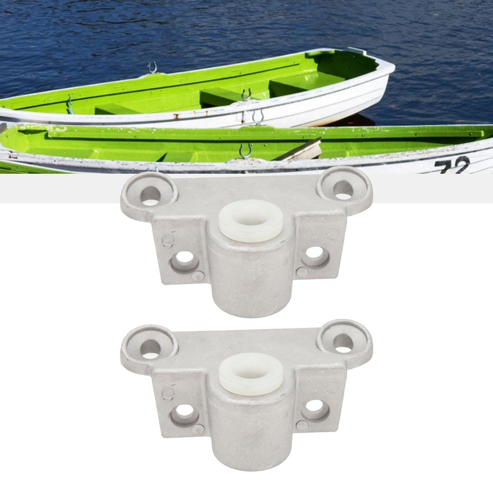 Scalmo per Remi per Barche, 2 Pezzi 14mm Ad Angolo Retto Presa per Scalmi per Scalmi Stabile per Barche Yacht