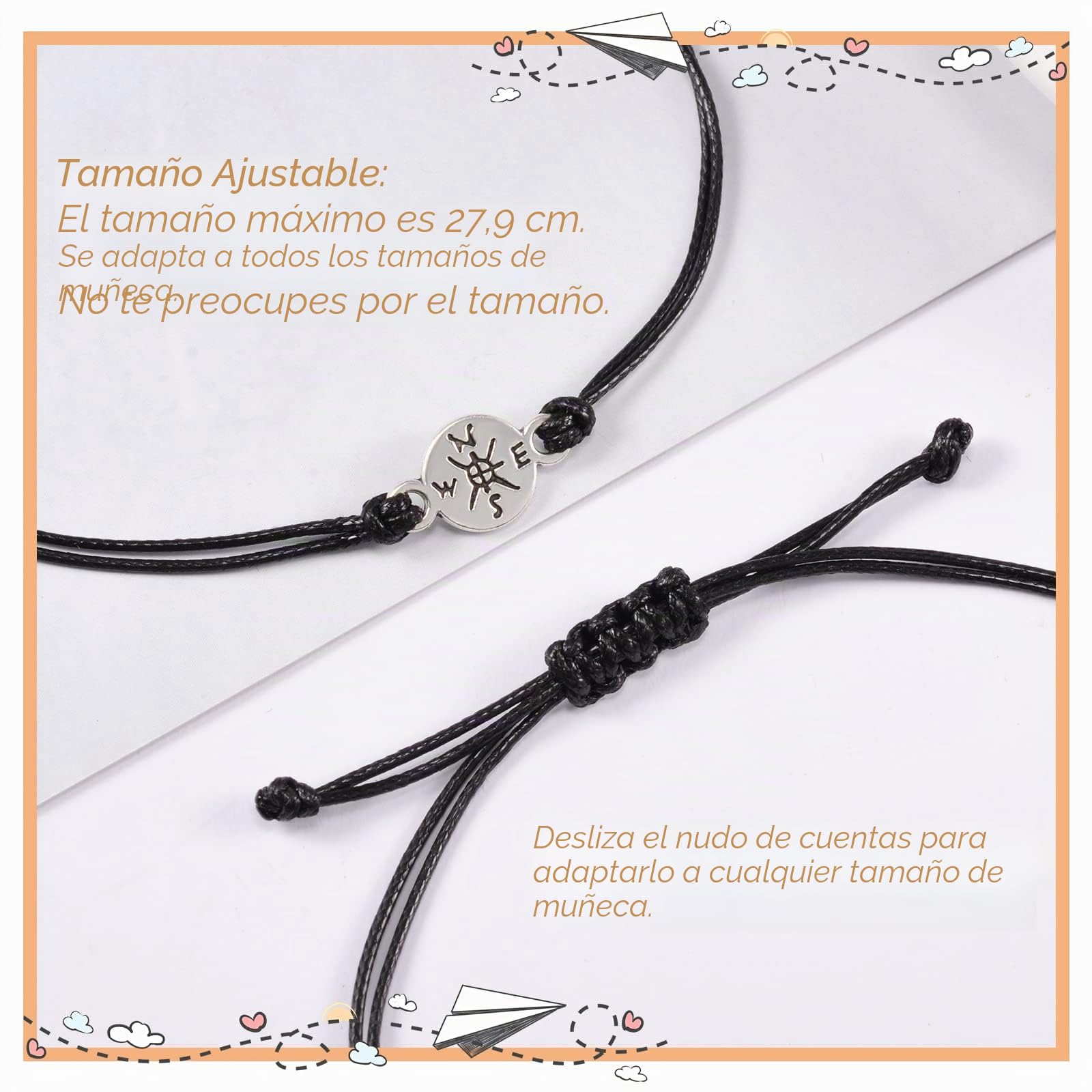 YELUWA Regalos para Graduacion - 10/20/30 Pcs Graduacion Pulsera Para Él/Ella, 2026 College Master Doctor Collège La Aventura Comienza Brújula Pulsera Compañeros Clase Amigo Hijo Hija Novio Maestría