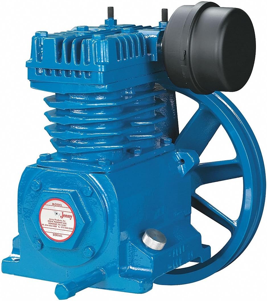 Air Compressor Pump, 1 Stage, 2 Cylinders