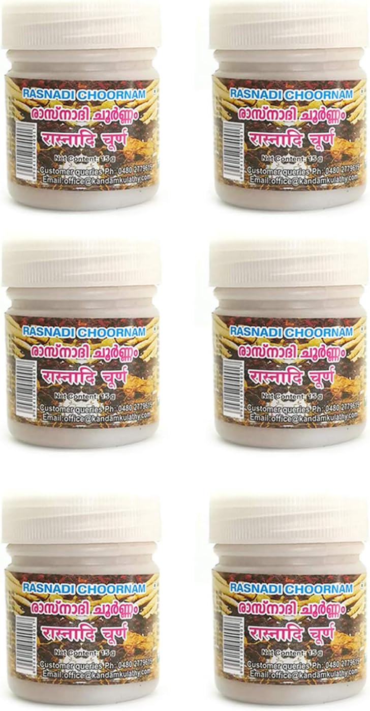Kandamkulathy Rasnadi Choornam 15g (Pack of 6)