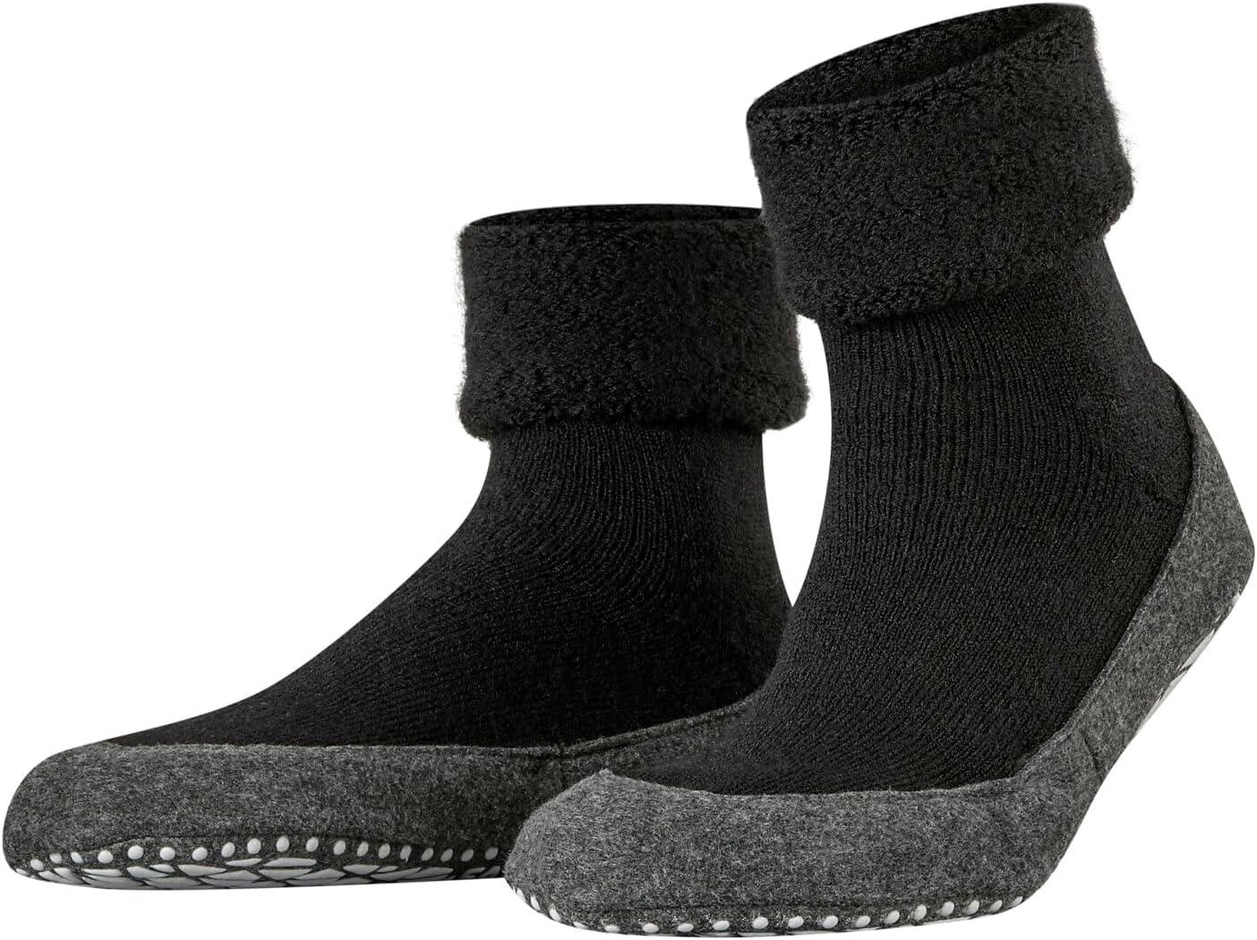 FALKE Stoppersocken Schwarz Black 3000 41/42 EU Stoppersocken Grau Light Grey 3400 41/42 EU