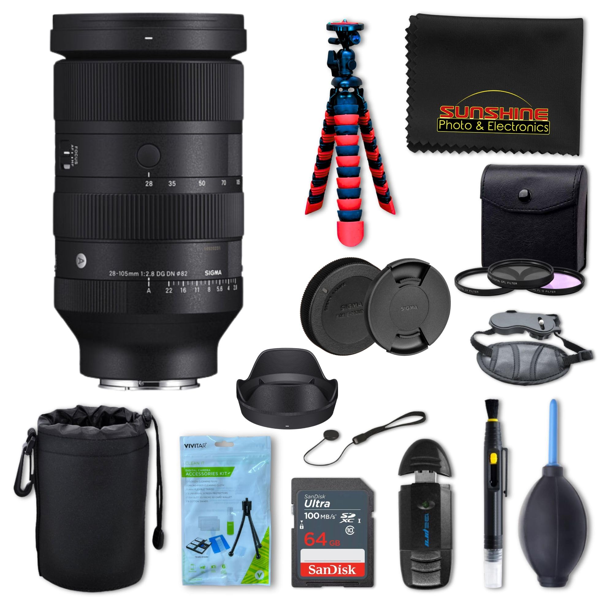 Amazon.com: Sigma 28-105mm f2.8 DG DN Art Lente para Sony E con