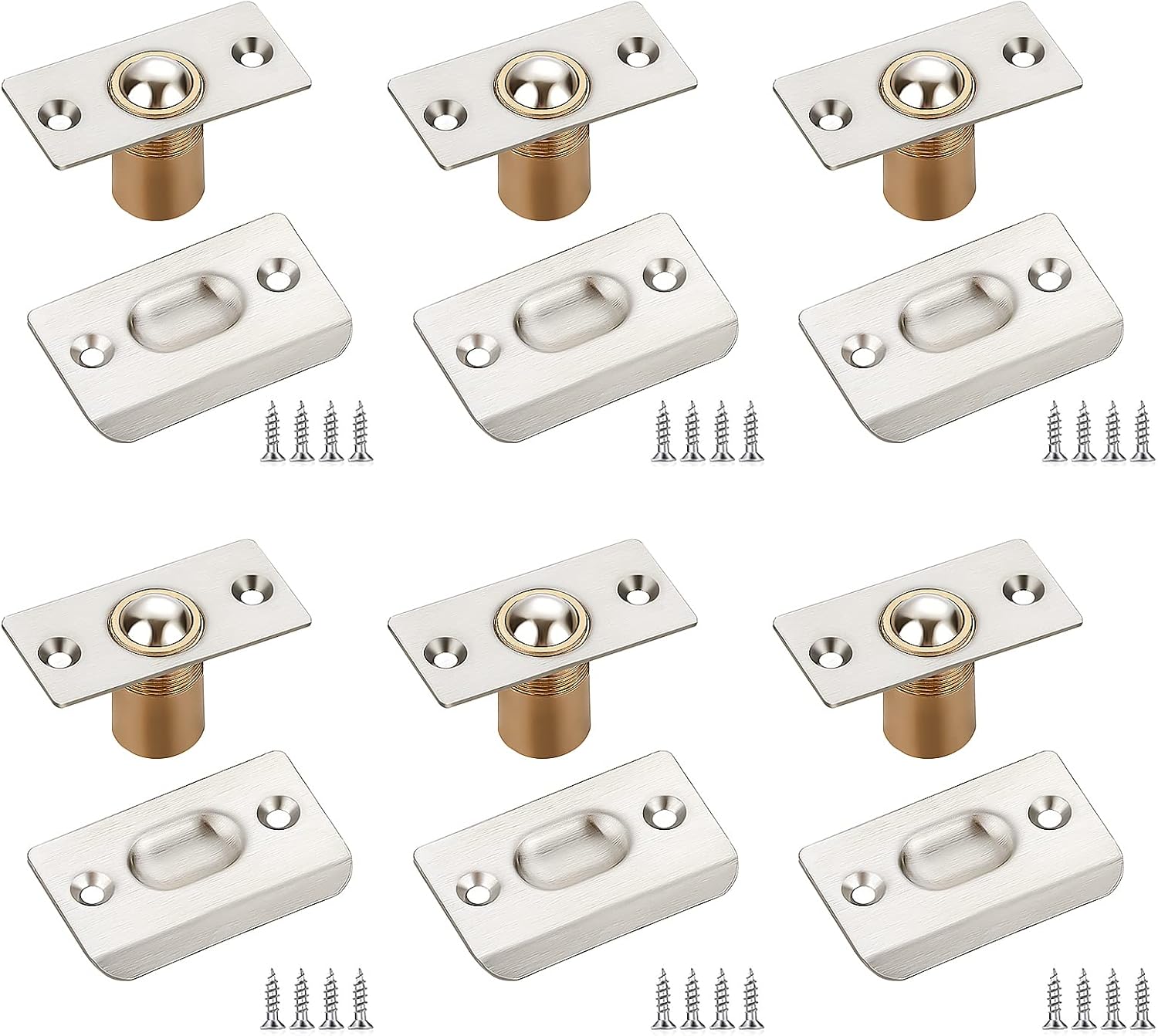 Ravinte Hardware Closet Door Ball Catch, Door Ball Catch Replacement