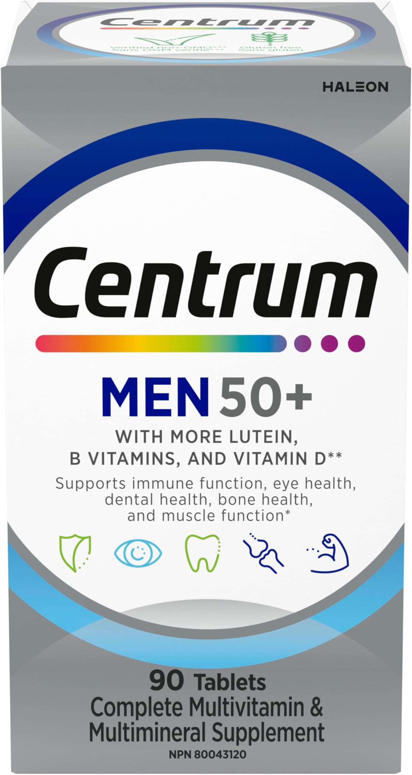 for Men 50+, 90 tabs