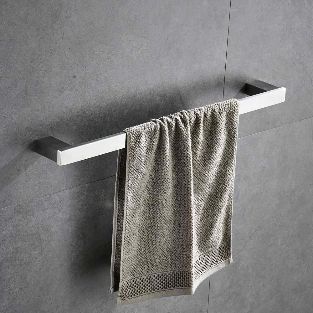 Barre à serviettes SUS 304 et accessoires en nickel brossé pour salle de bains