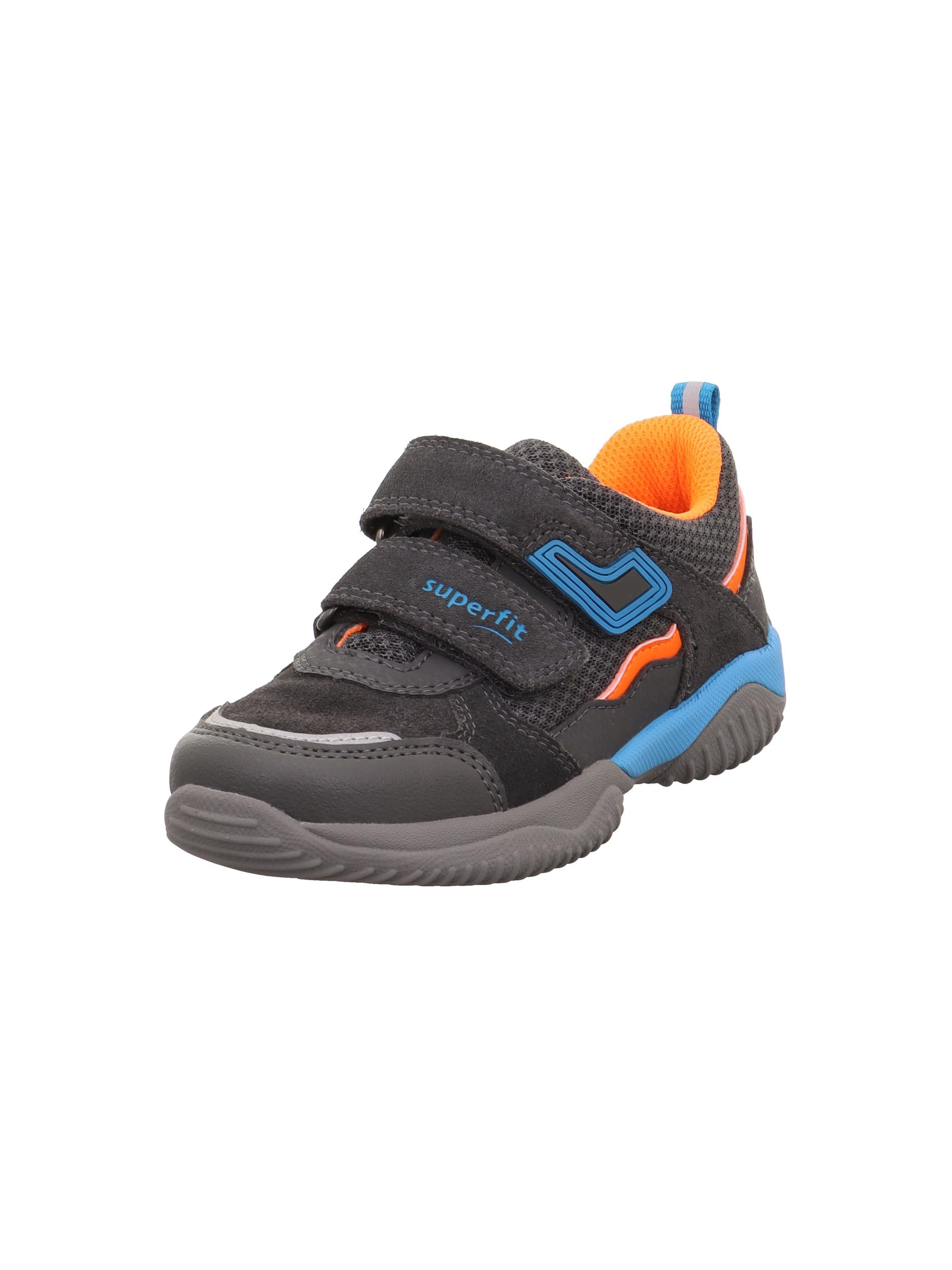 Superfit Storm Jungen GRAU/ORANGE 2000 Sneaker, 31 EU