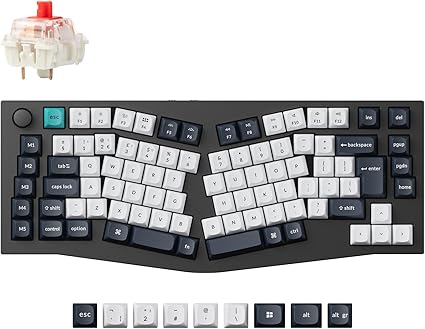 Keychron Q10 Max Alice 75% UK ISO Mechanical Keyboard