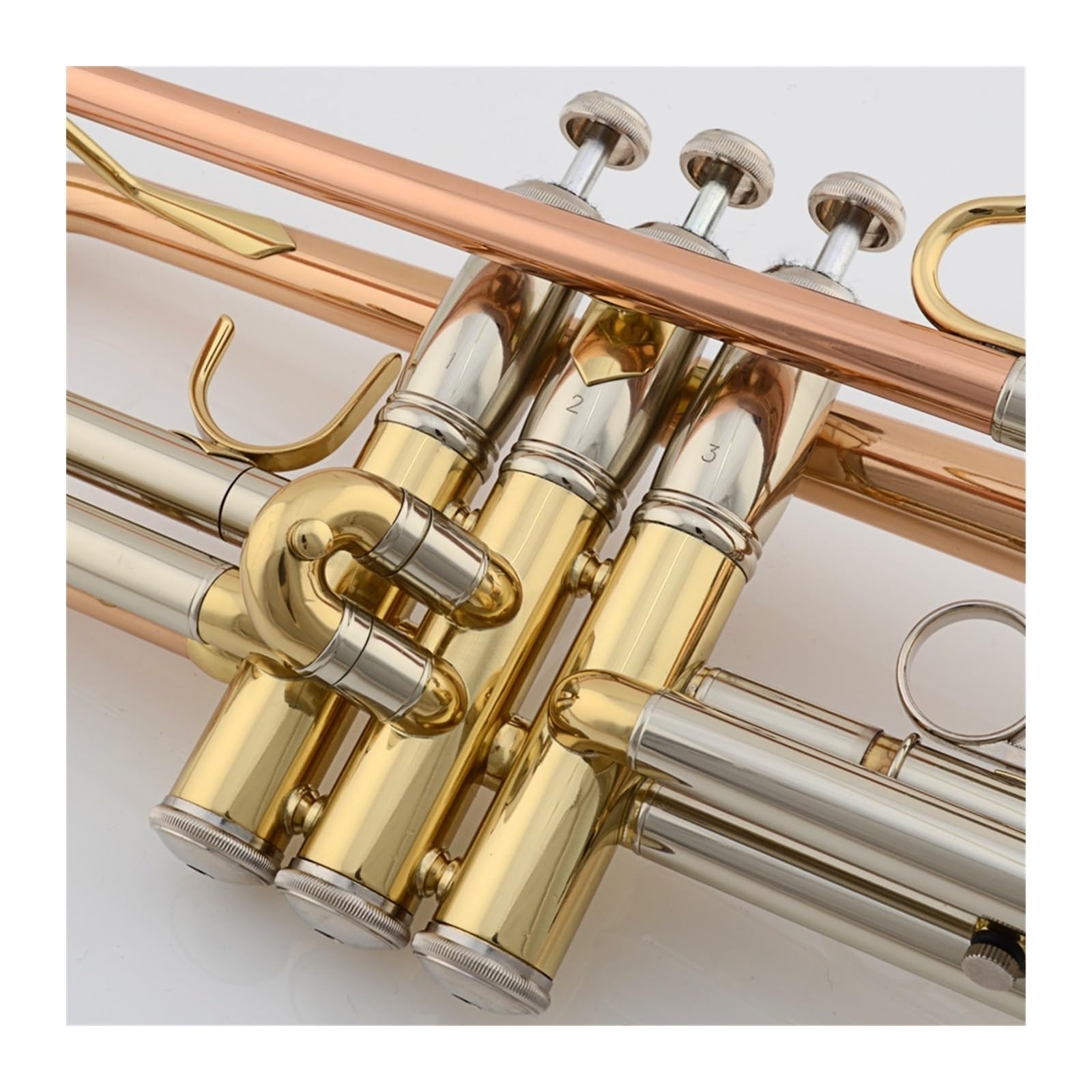 trąbka instrument Trąbka Trinote Bb B Płaski instrument dęty dęty