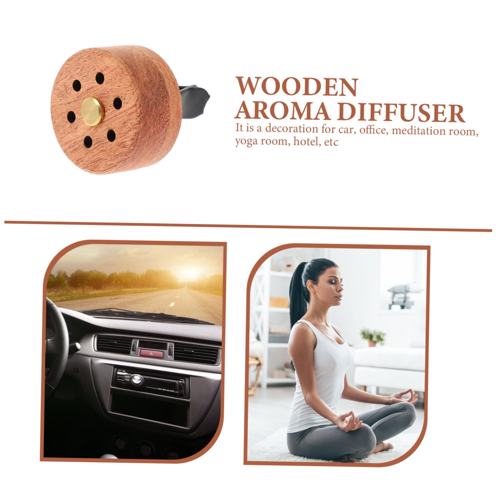 minkissy 6 Piezas Difusor De Coche Difusor De Perfume De Coche Difusor De Aceite Esencial Coche Clip Coche Adornar Coche Difusor De Difusor De Fragancia Máquina Portátil