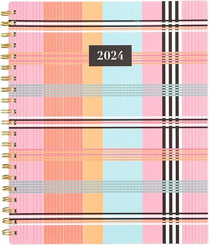 Miniatura 1 de Cambridge Agenda semanal y mensual 2024, 8-12 x 11 pulgadas, grande, Cher (1676-905-24)