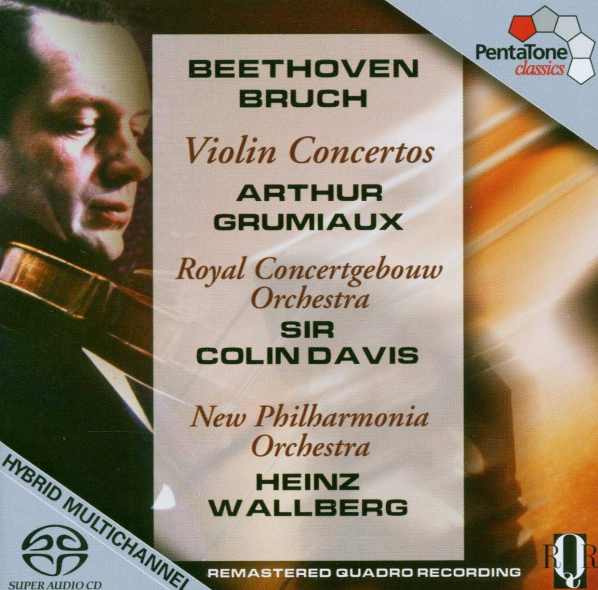 Beethoven & Bruch: Conciertos Violin / Grumiaux