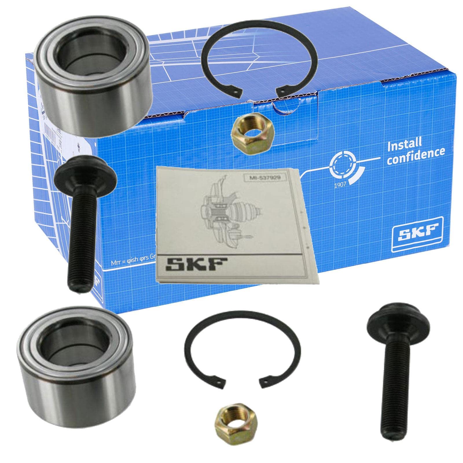 2 SKF Radlager vorne Links/rechts | VKBA 3406 für Transporter T4 (bus Kasten Pritsche)