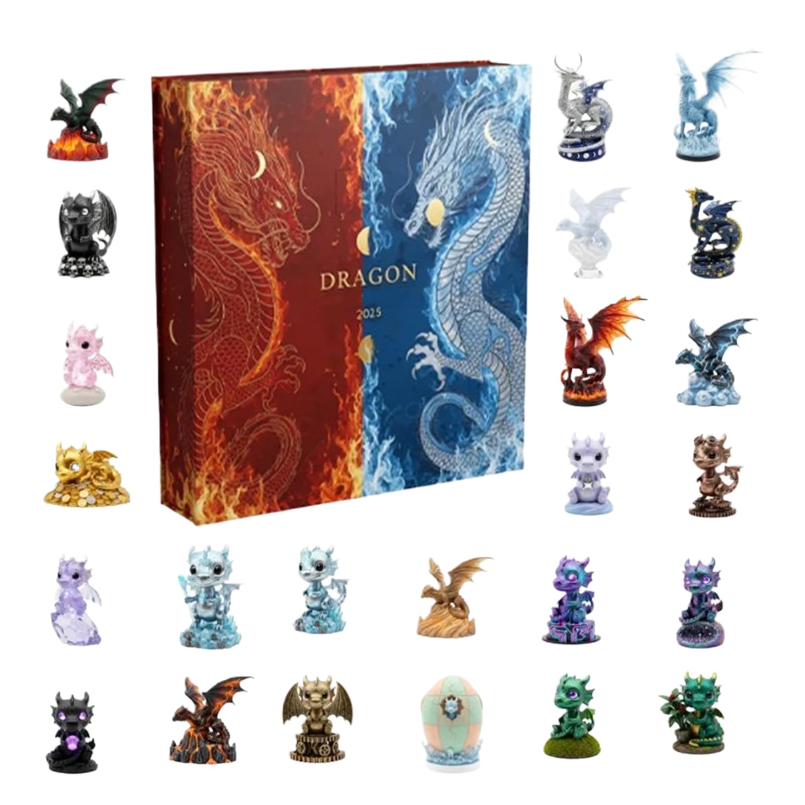 Adventskalender 2025-2025 Party Deko 2D Niedlich,Deko Countdown Kalender | Für Indoor Schreibtisch Vitrine Schlafzimmer Eingangsbereich Kinder Erwachsene