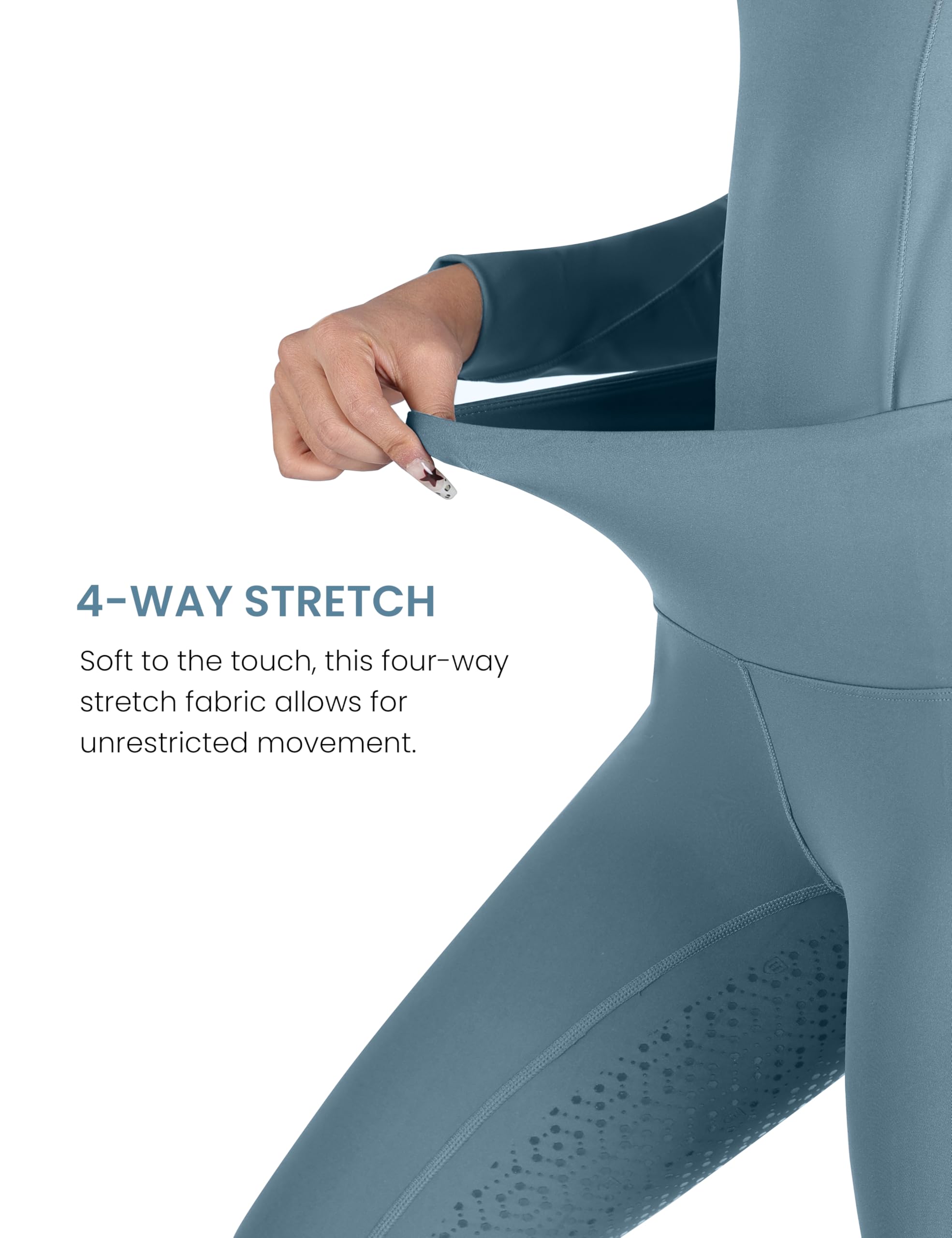 Harrison Howard Pantaloni da equitazione da donna con tasche con cerniera Pantaloni da equitazione da donna
