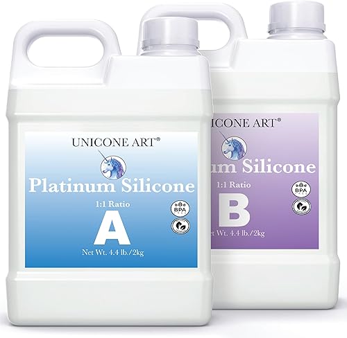 Miniatura 9 de Kit de fabricación de moldes de silicona fundición epoxi de resina segura para alimentos fuerte resistente al desgarro goma de platino fundición de