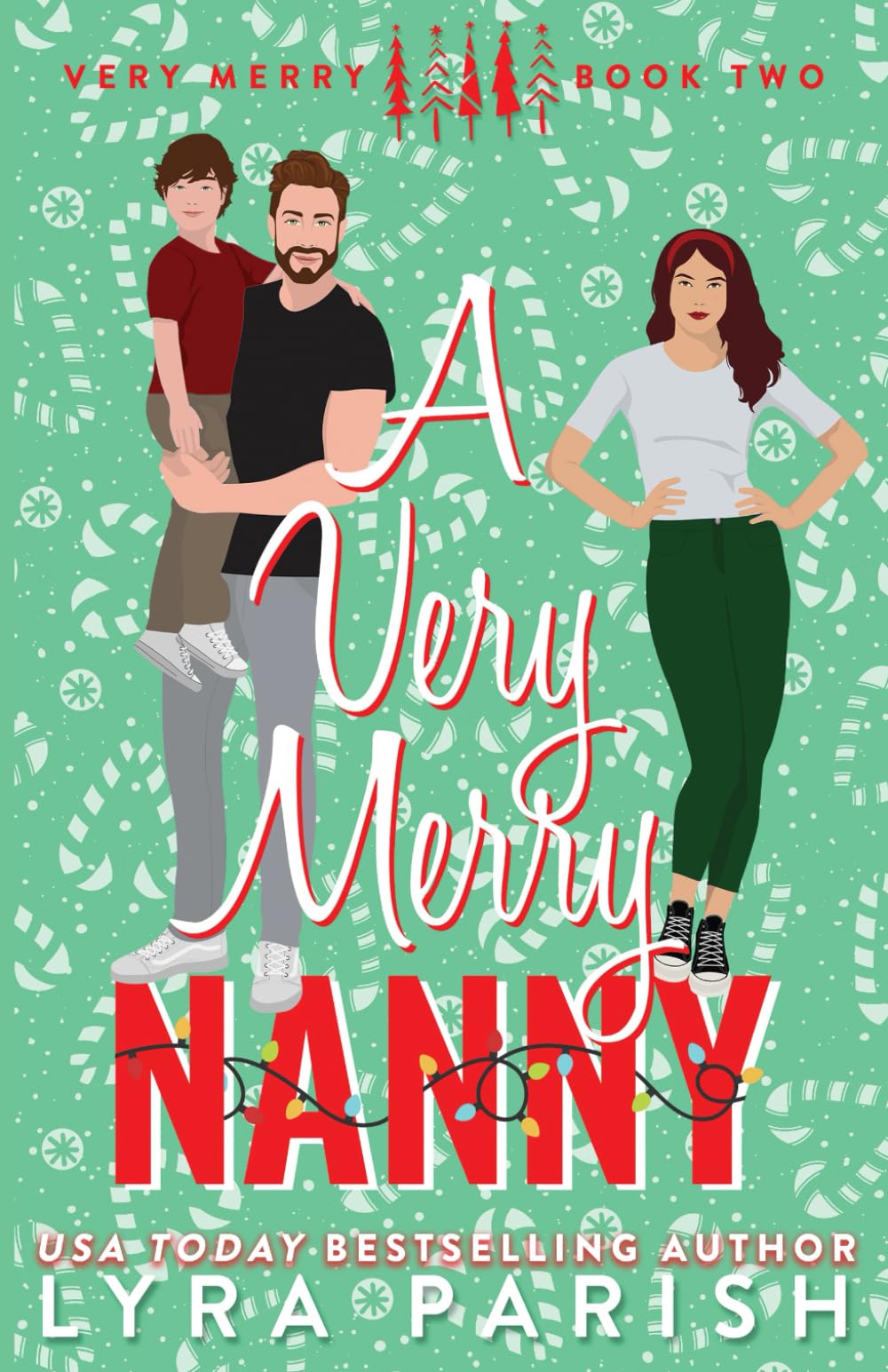 A Very Merry Nanny: A Single Dad, Age Gap, Small Town Romance: A small town holiday romance: 2