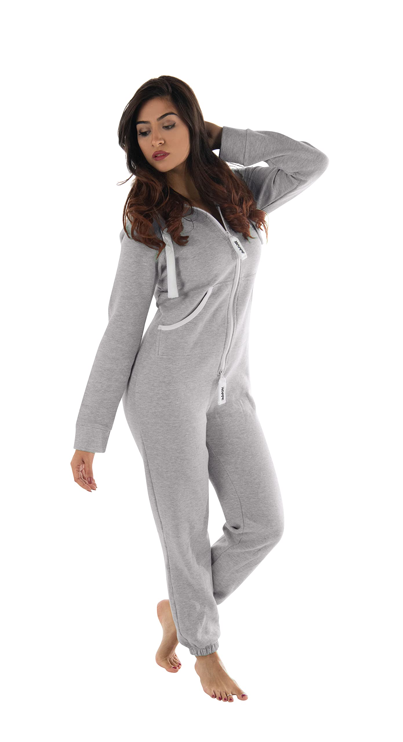 Damen Jumpsuit – Bequemer, weicher Hausanzug aus Baumwolle