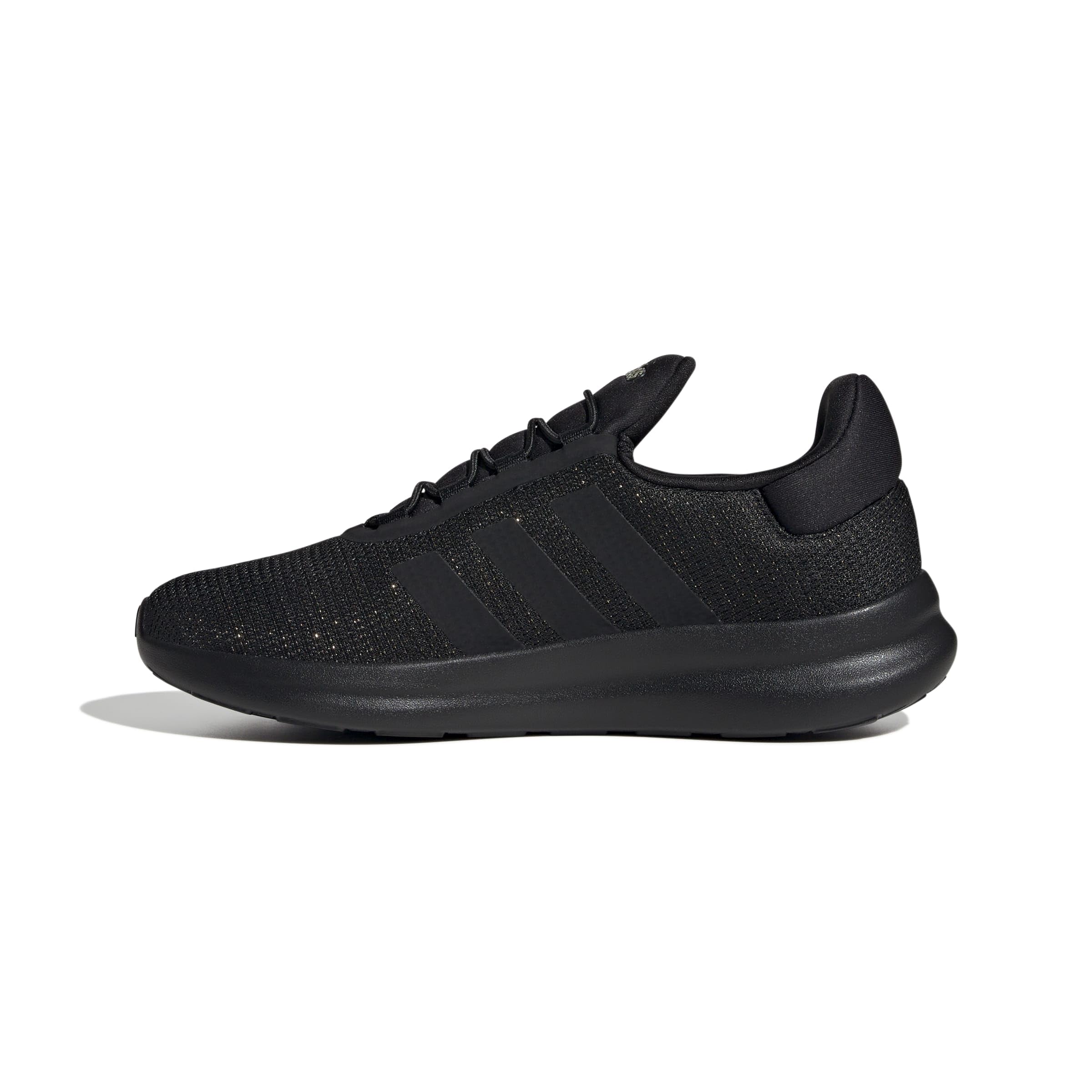 adidas Women's LITE Racer 4.0 Shoes, core Black/core Black/Gold met., 8 UK