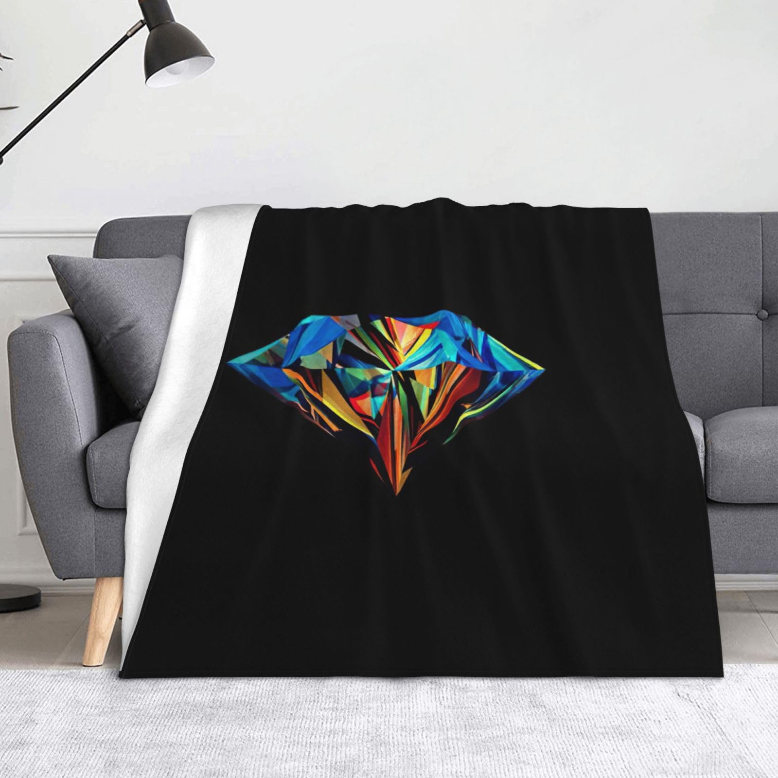 Plaid de canapé galaxie pour des soirées cocooning